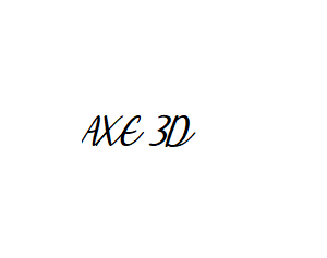 Axe 3D
